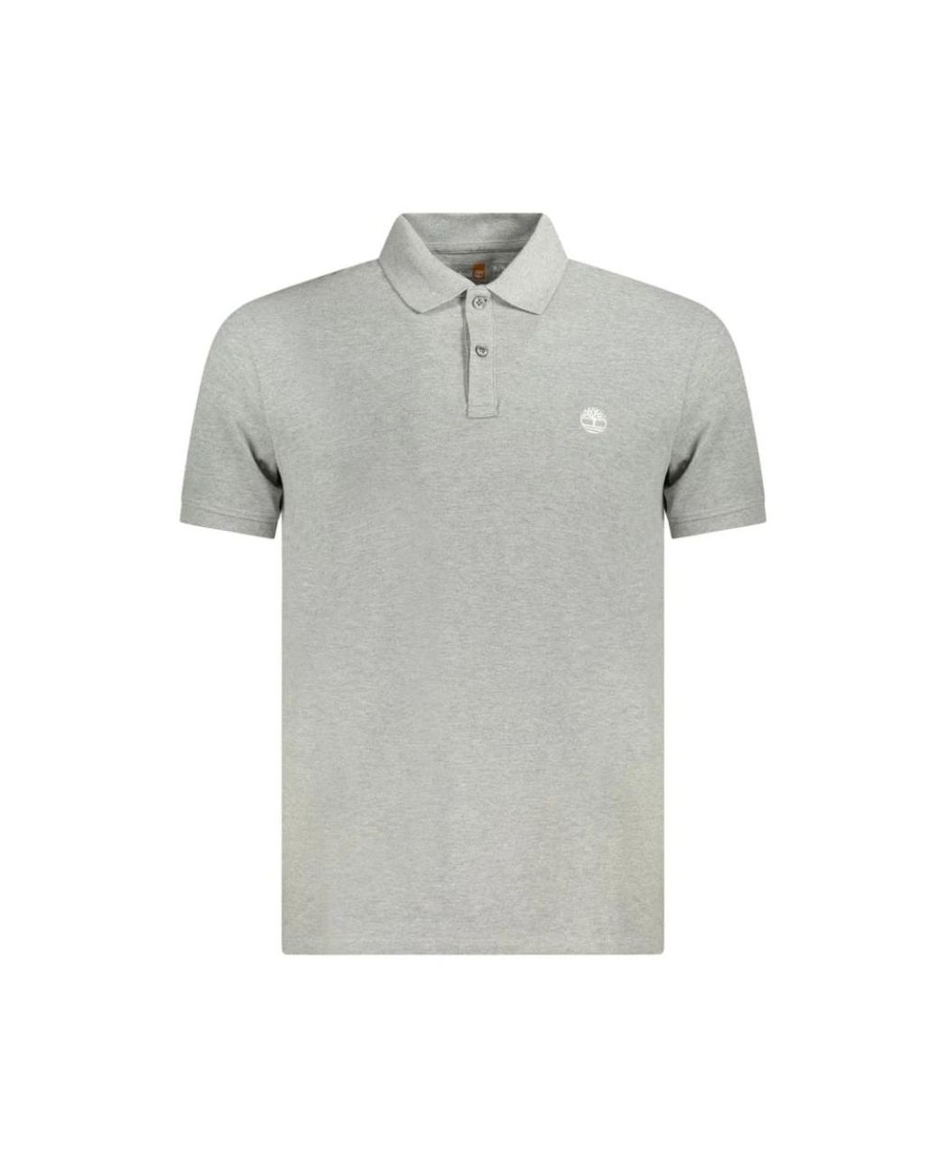 Timberland Tops ,Grijs ,Katoen Slim Fit Polo in het Gray voor heren