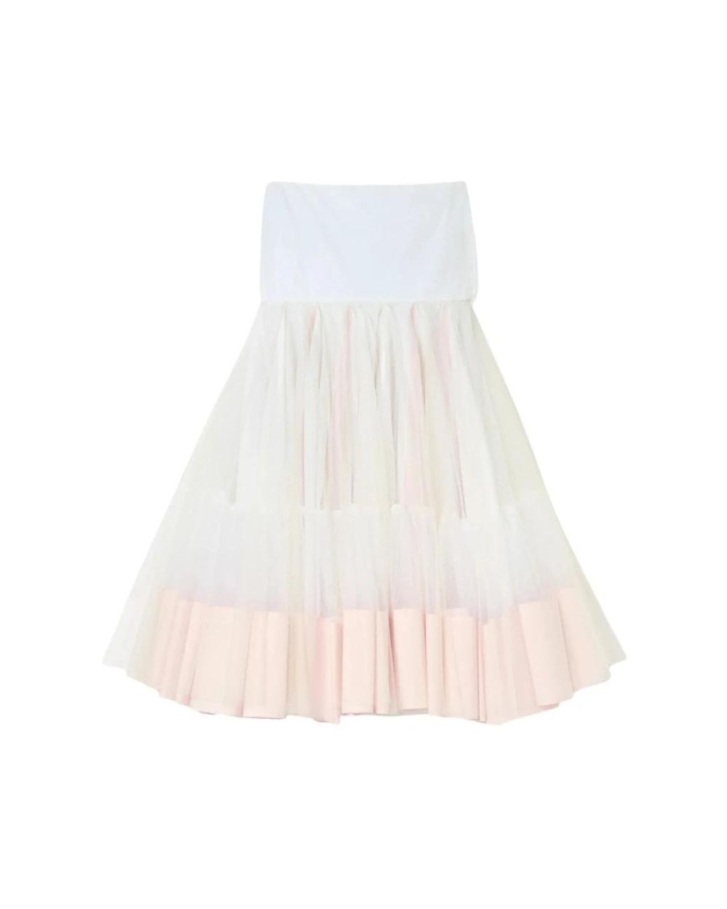 Jacquemus Midi Rok in het White