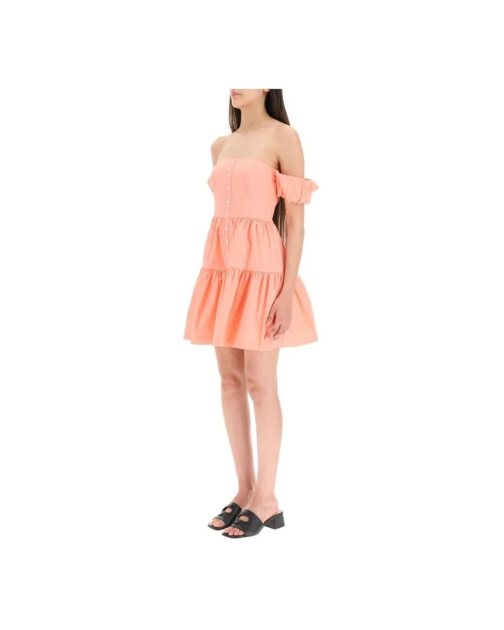 Staud Red Short Dresses
