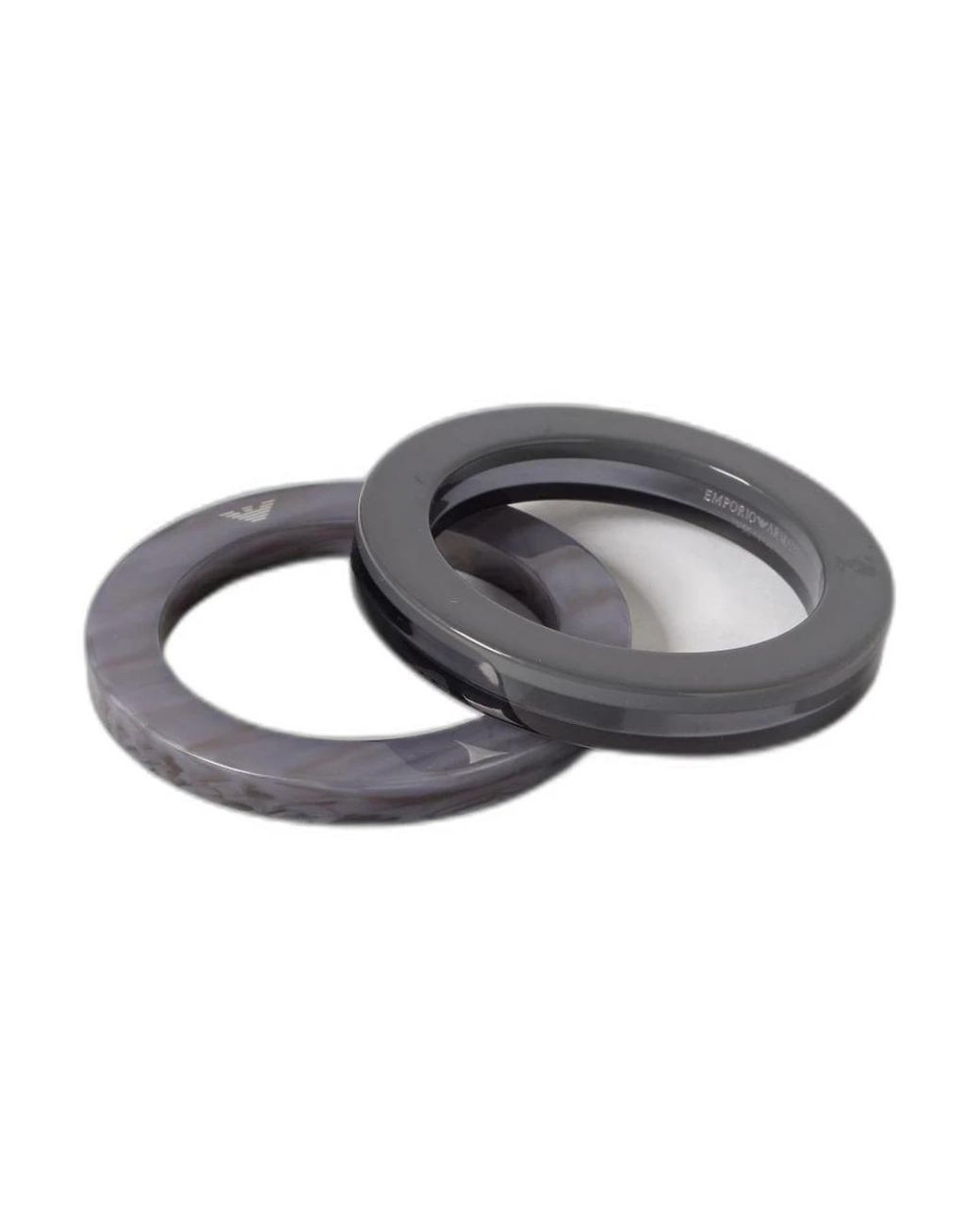 Emporio Armani Gray Bracelets