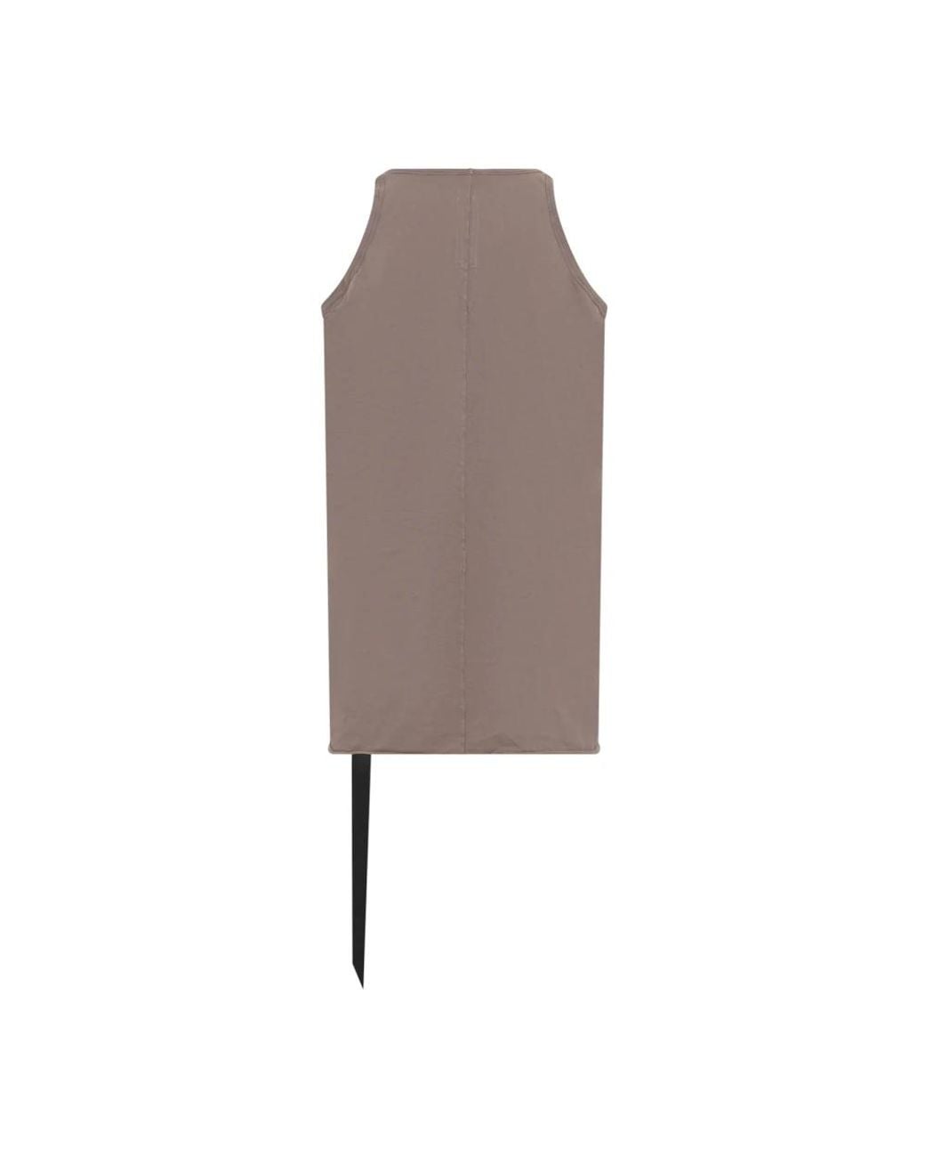Rick Owens Brown Sleeveless Tops for men