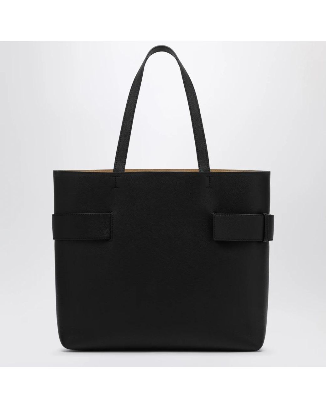 McQueen Black Shopping Bags