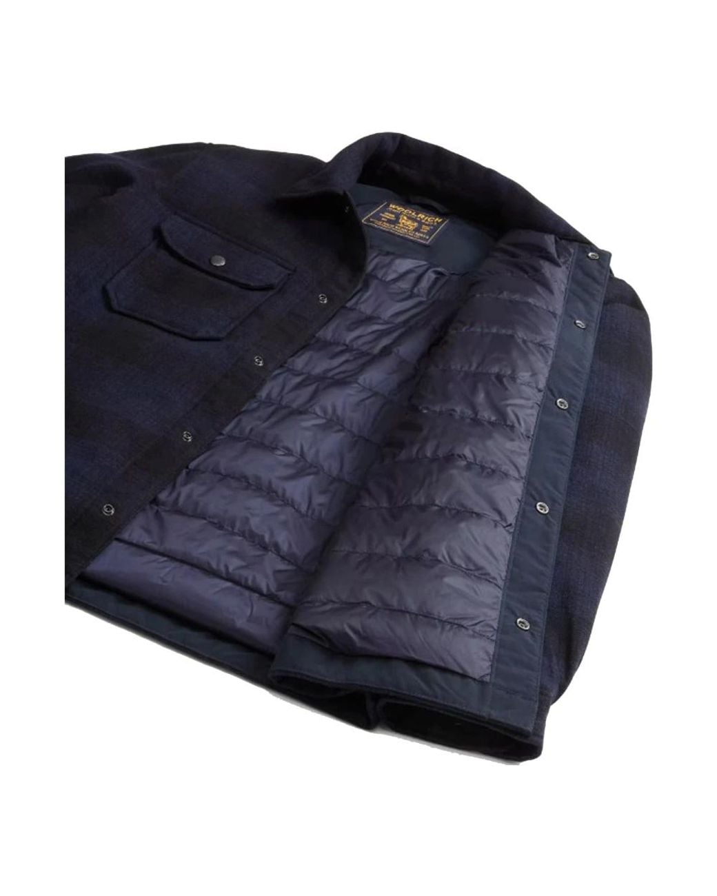 Woolrich Blue Winter Jackets for men