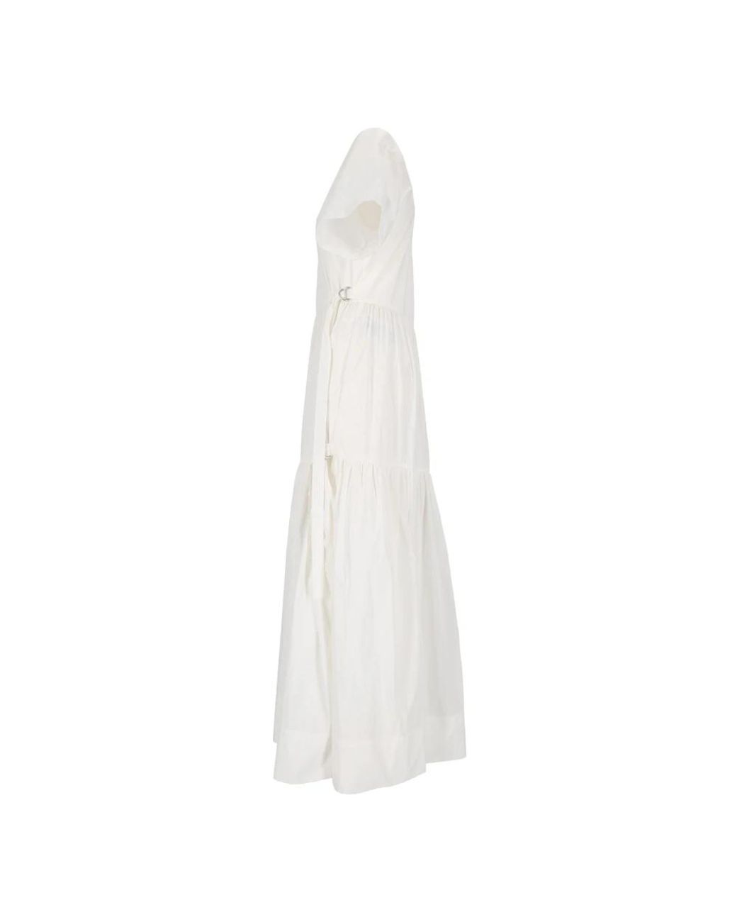 P.A.R.O.S.H. White Midi Dresses