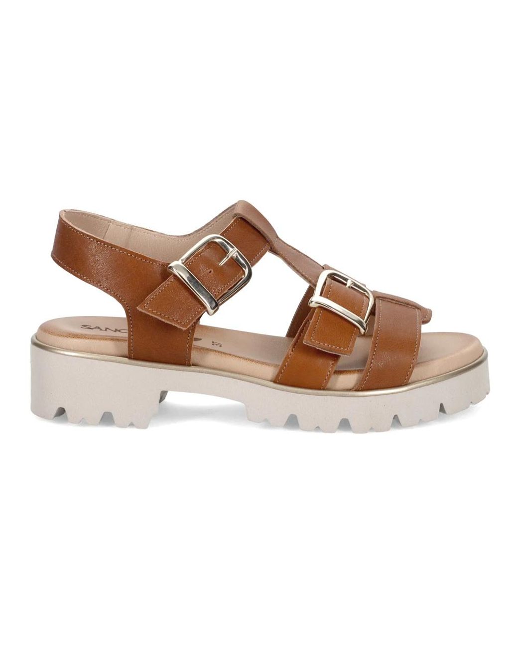 Sangiorgio Brown High Heel Sandals