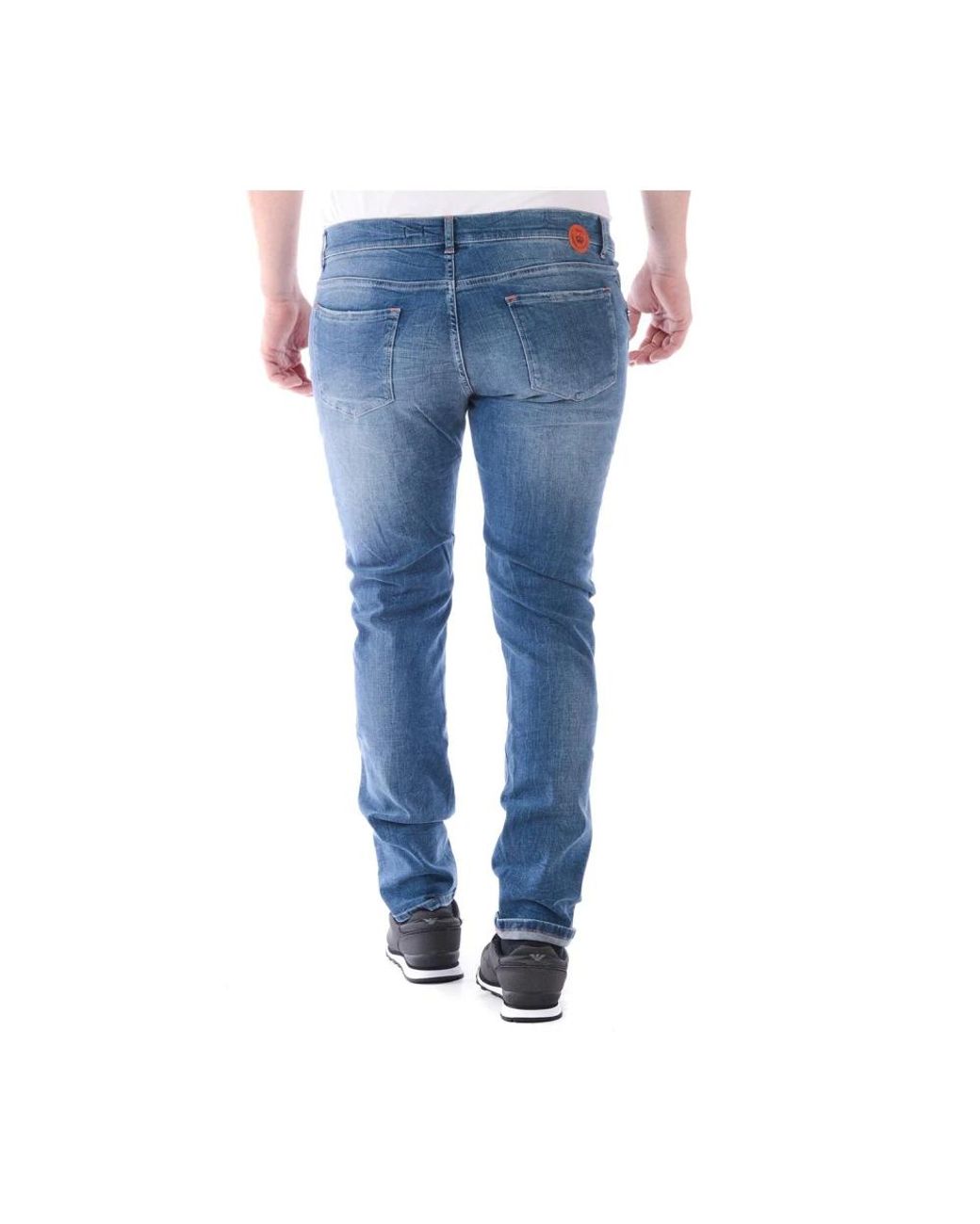 Daniele Alessandrini Blue Slim Fit Jeans for men