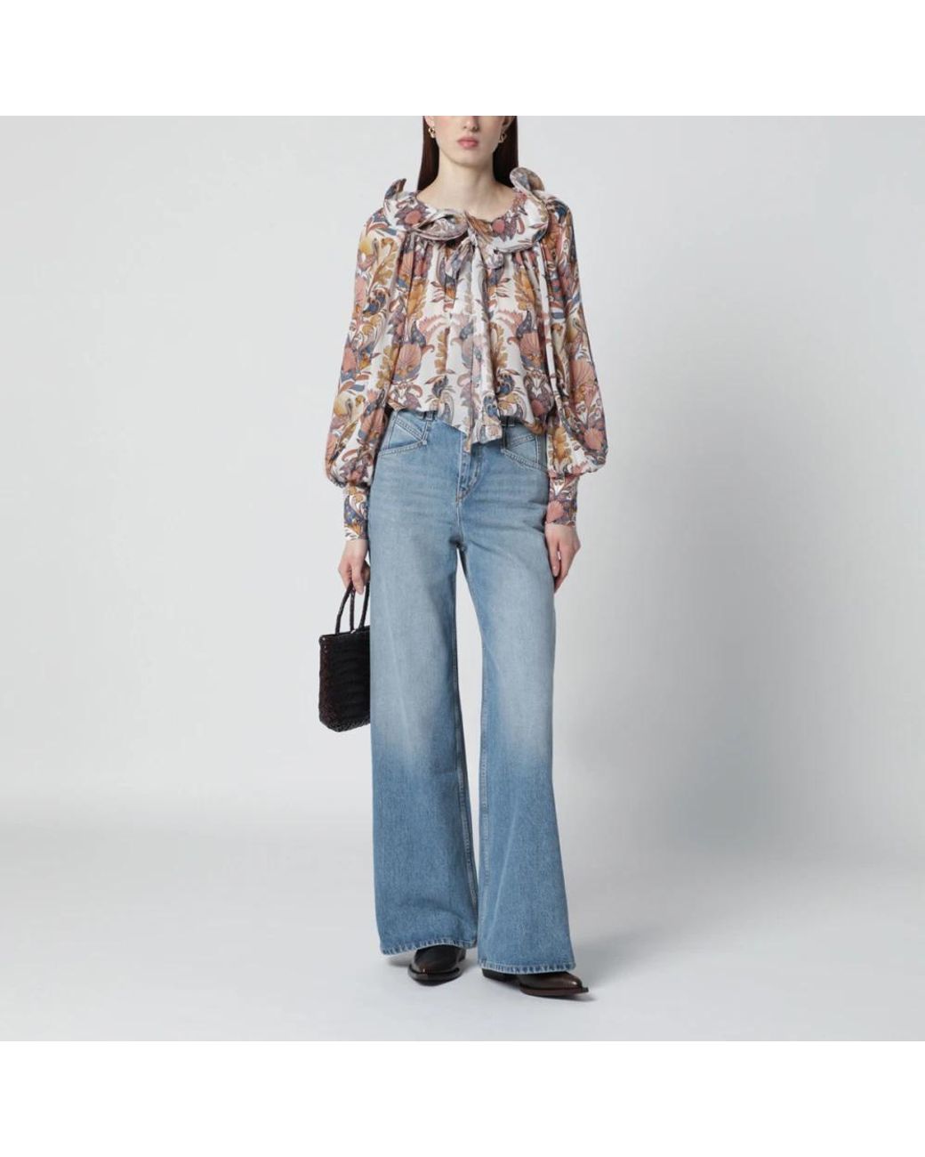 Farm Rio Blue Blouses