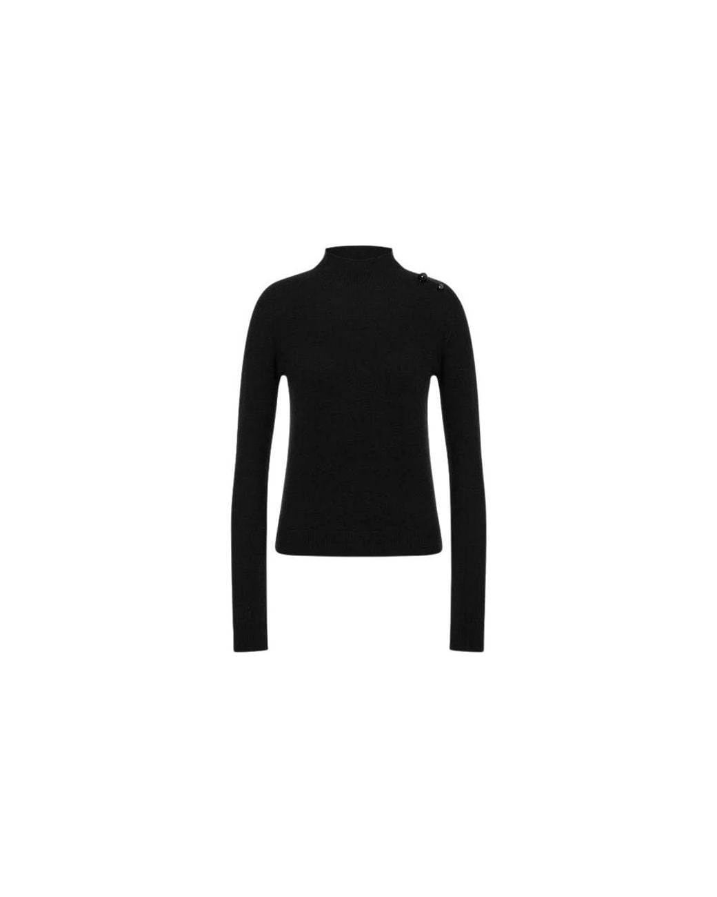 Alberta Ferretti Black Cashmere Knitwear