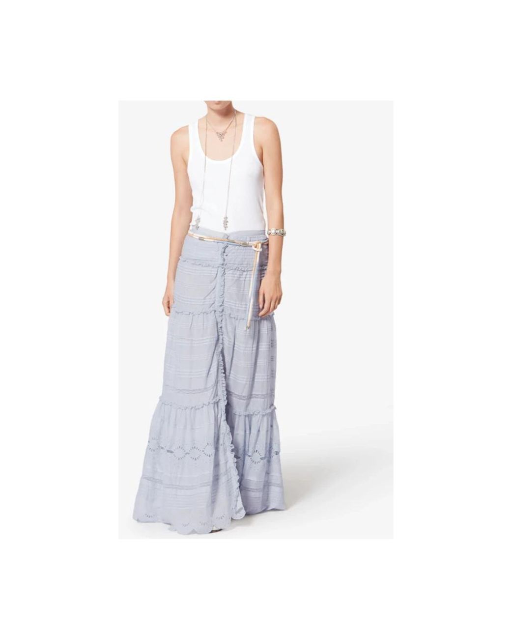 Isabel Marant Blue Maxi Skirts