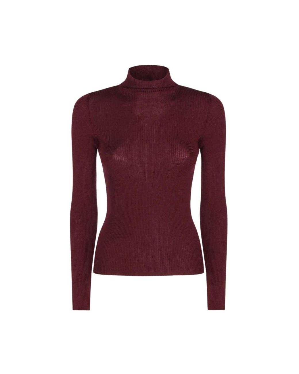 Twinset Purple Turtlenecks