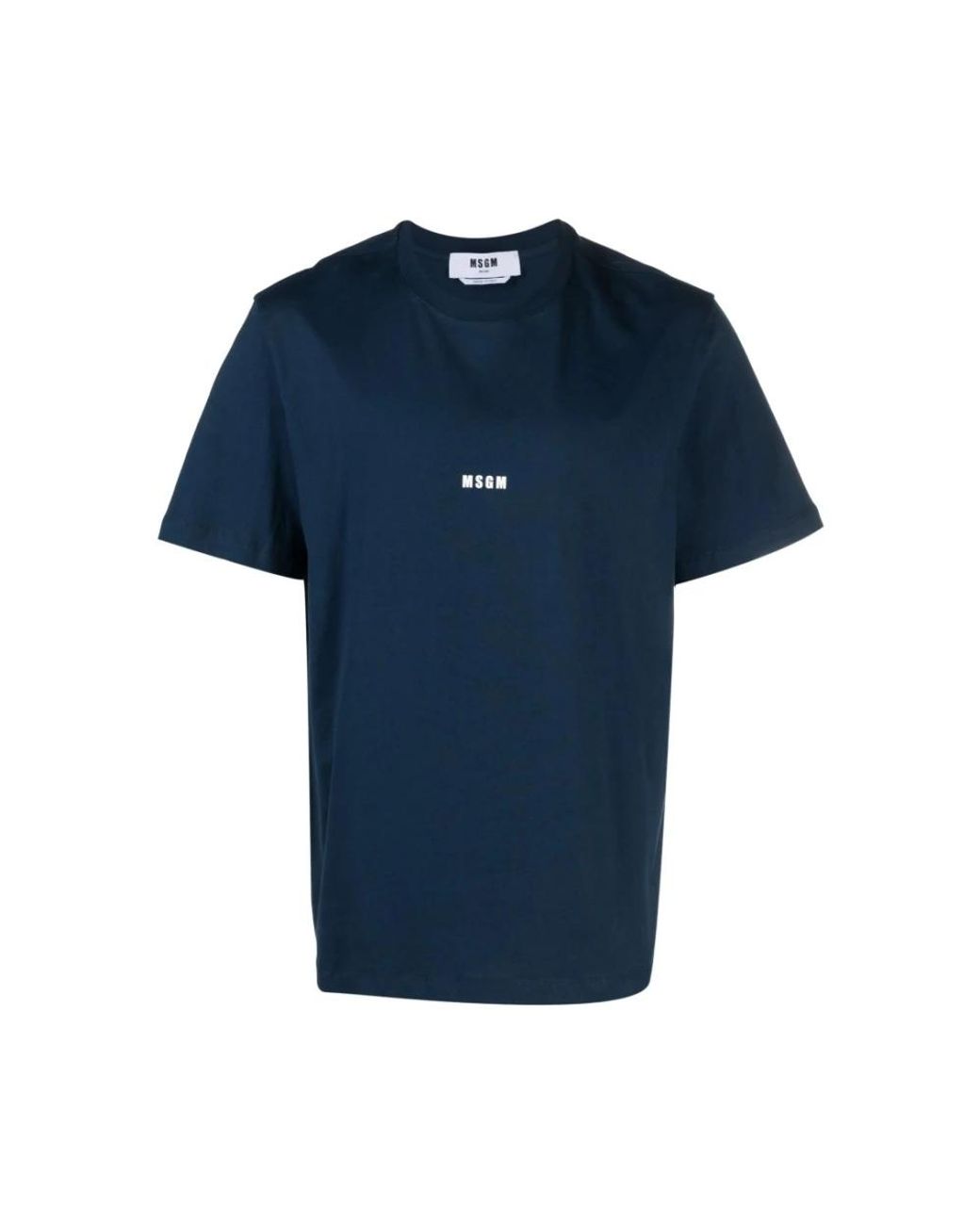 MSGM Blue T-Shirts for men