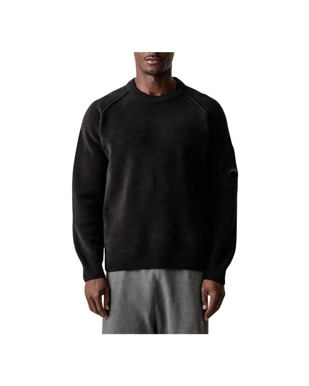 C P Company Black Sweatshirts for men