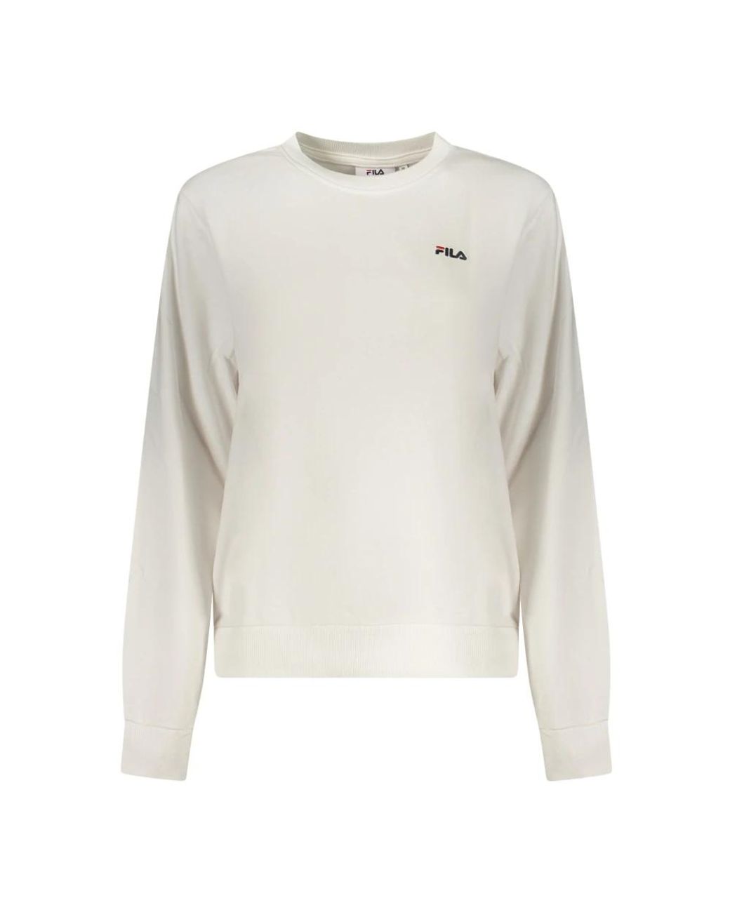 Fila White Cotton 's Sweatshirt
