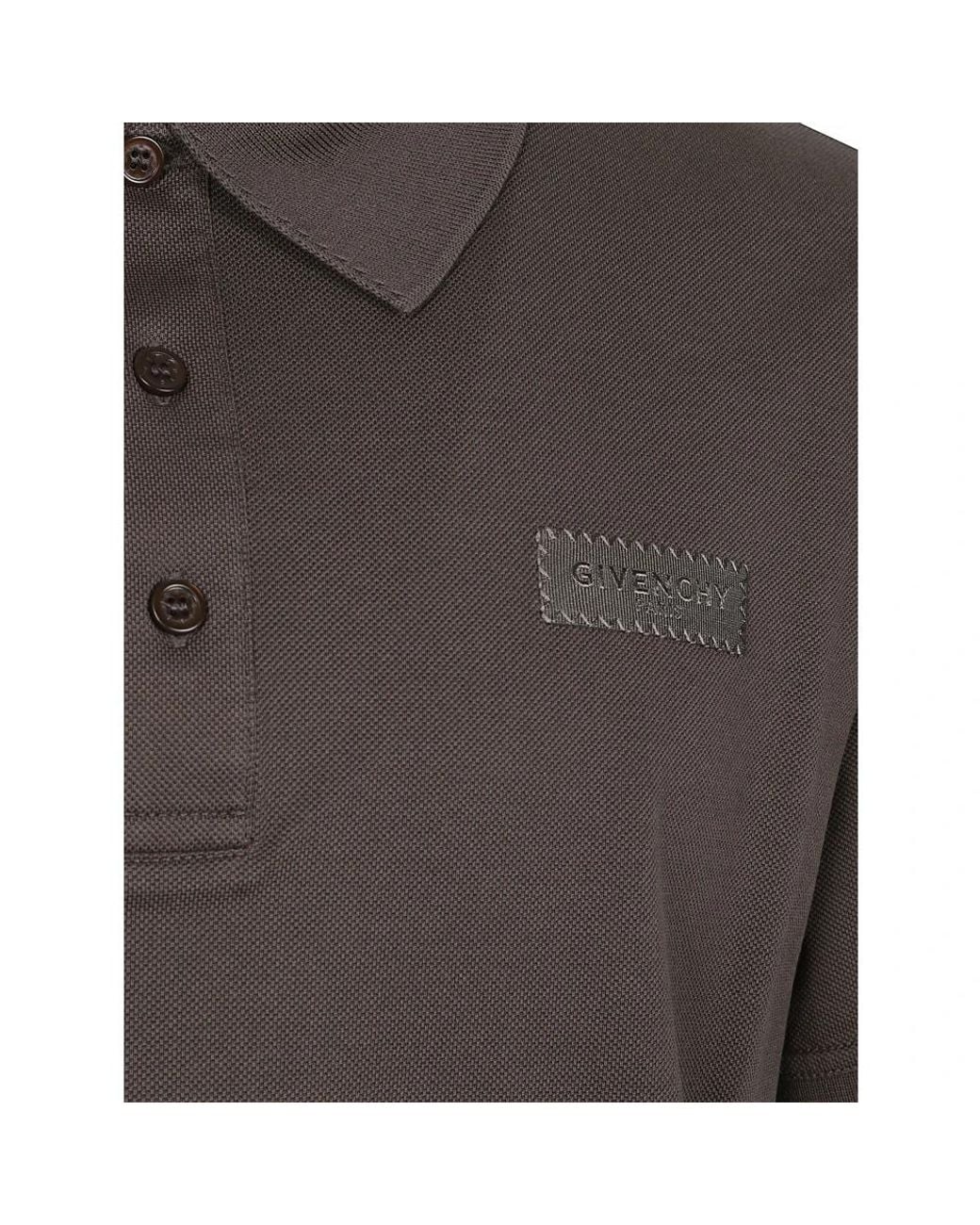 Givenchy Gray Polo Shirts for men