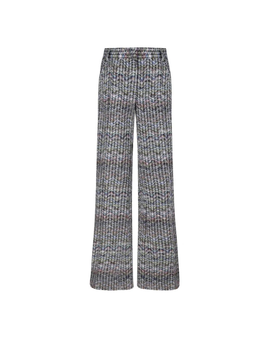 Missoni Gray Wide Trousers