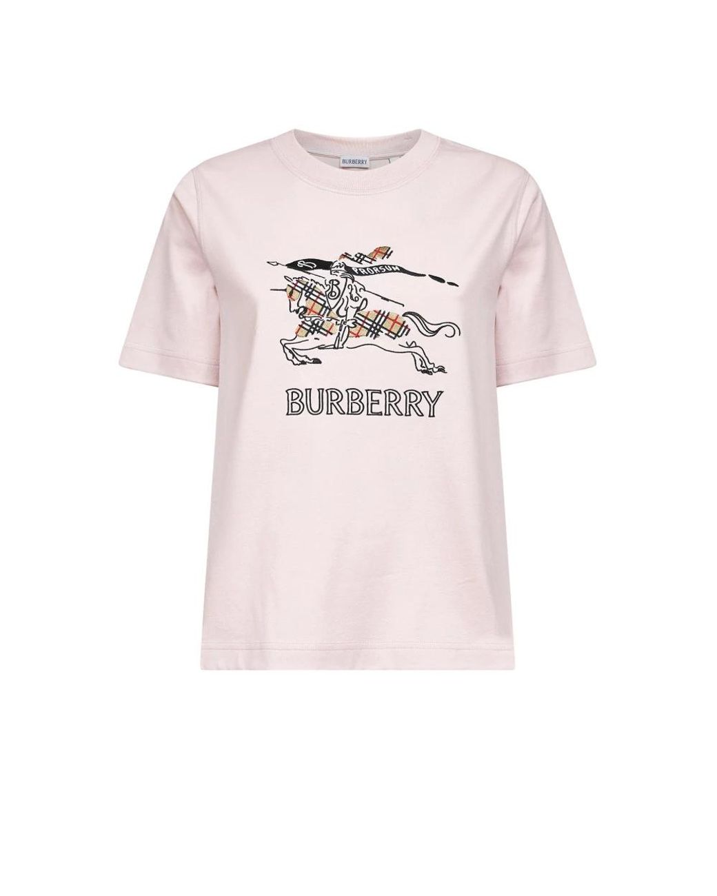 Burberry Pink T-Shirts