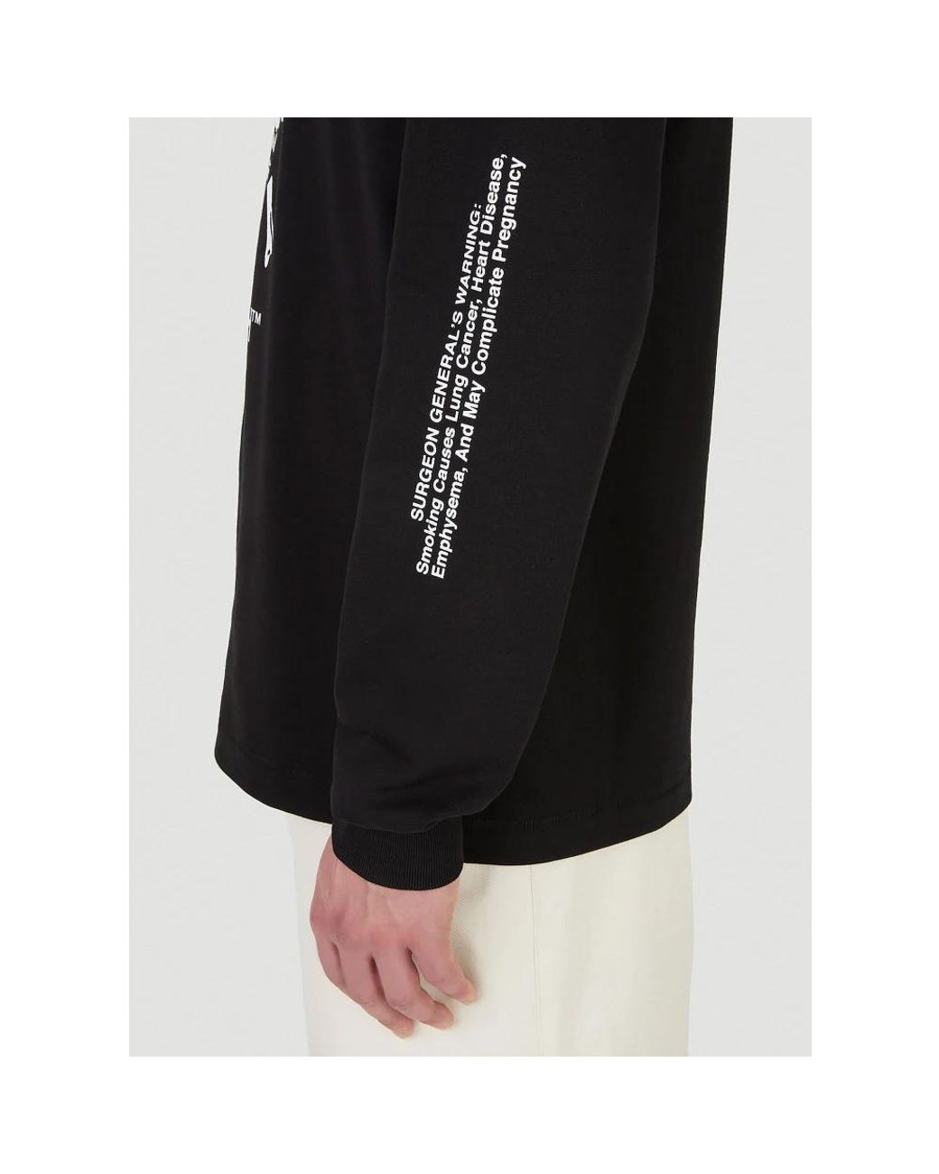 Death Cigarettes Black Sweatshirts for men
