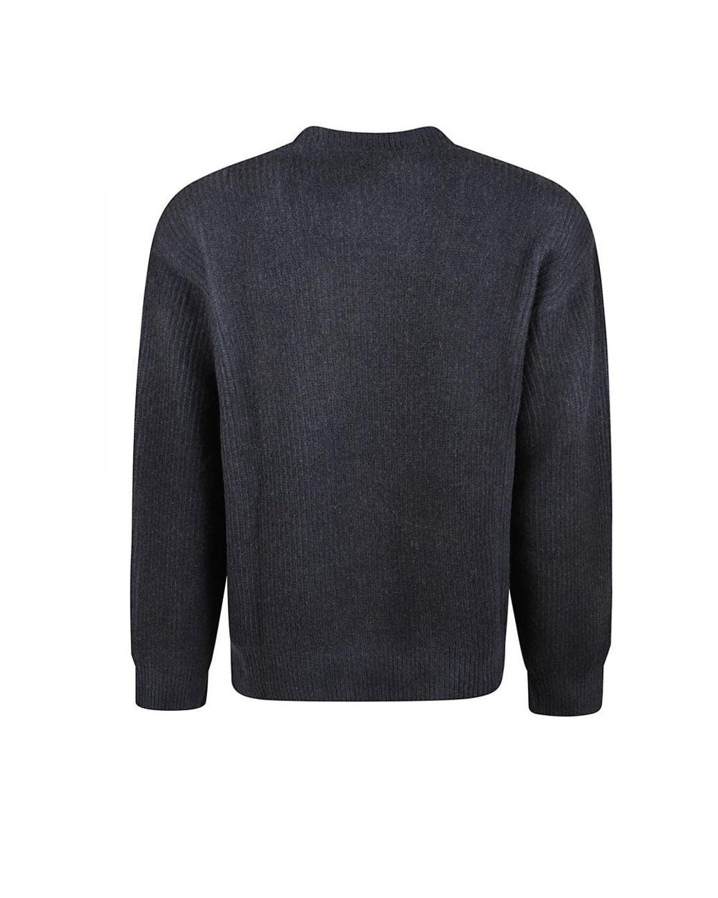 DIESEL Blue Round-Neck Knitwear for men