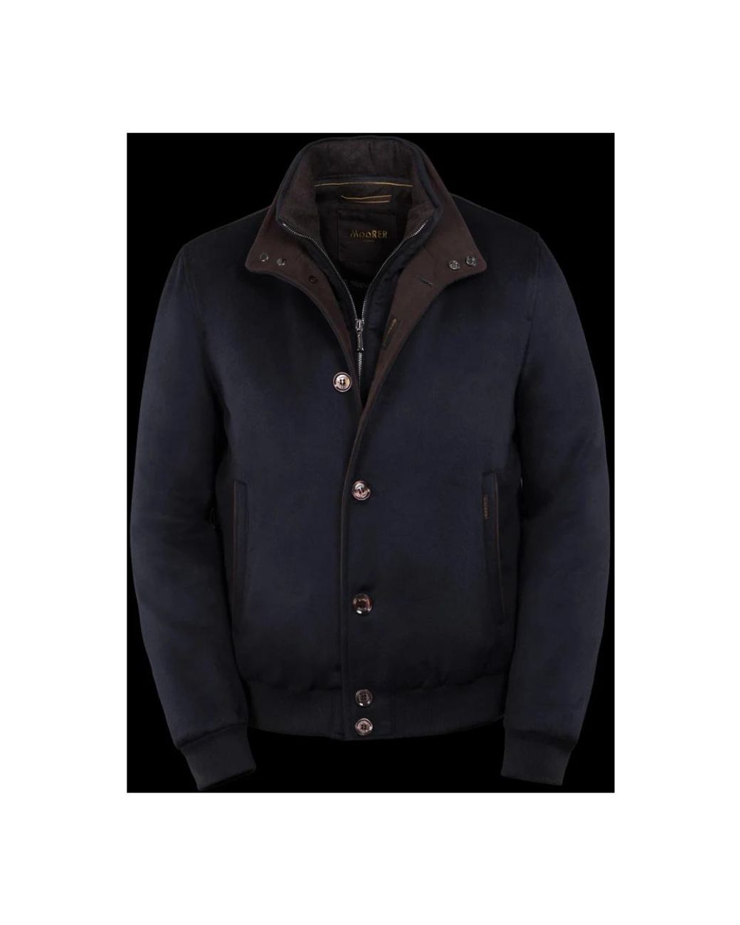 Bomber Jackets Moorer de hombre de color Blue