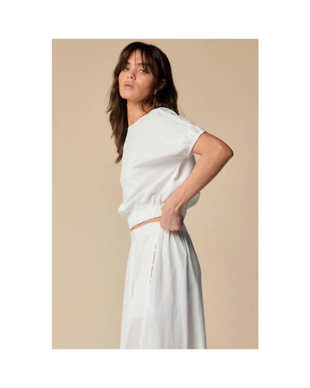 Blouses Kocca de color White