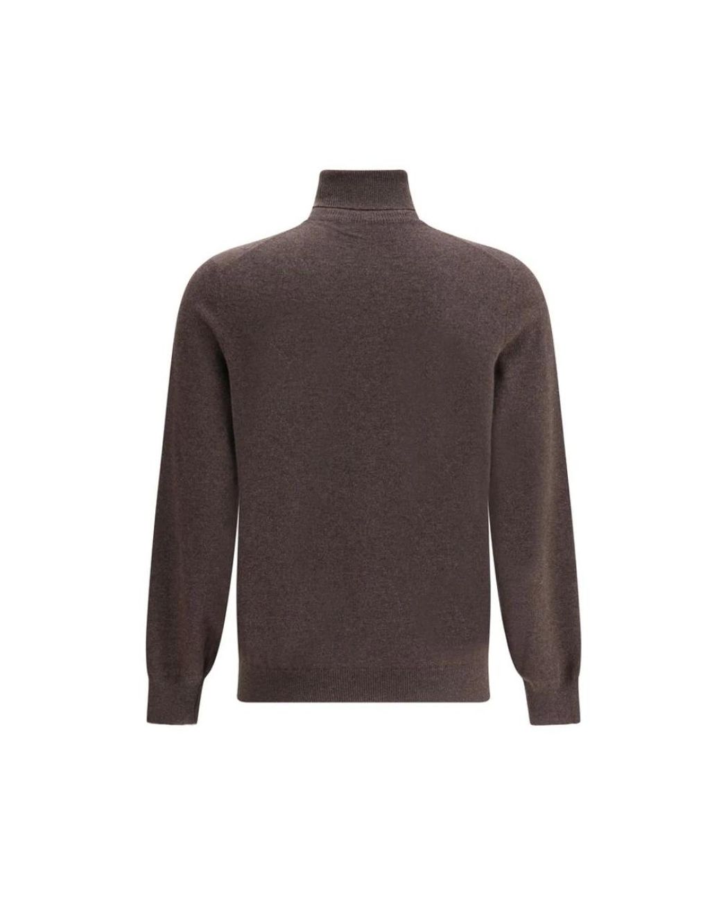 Brunello Cucinelli Brown Cashmere Knitwear for men
