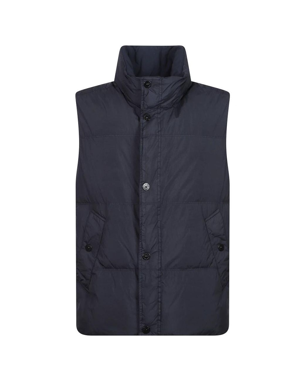 Stone Island Blue Waistcoats for men