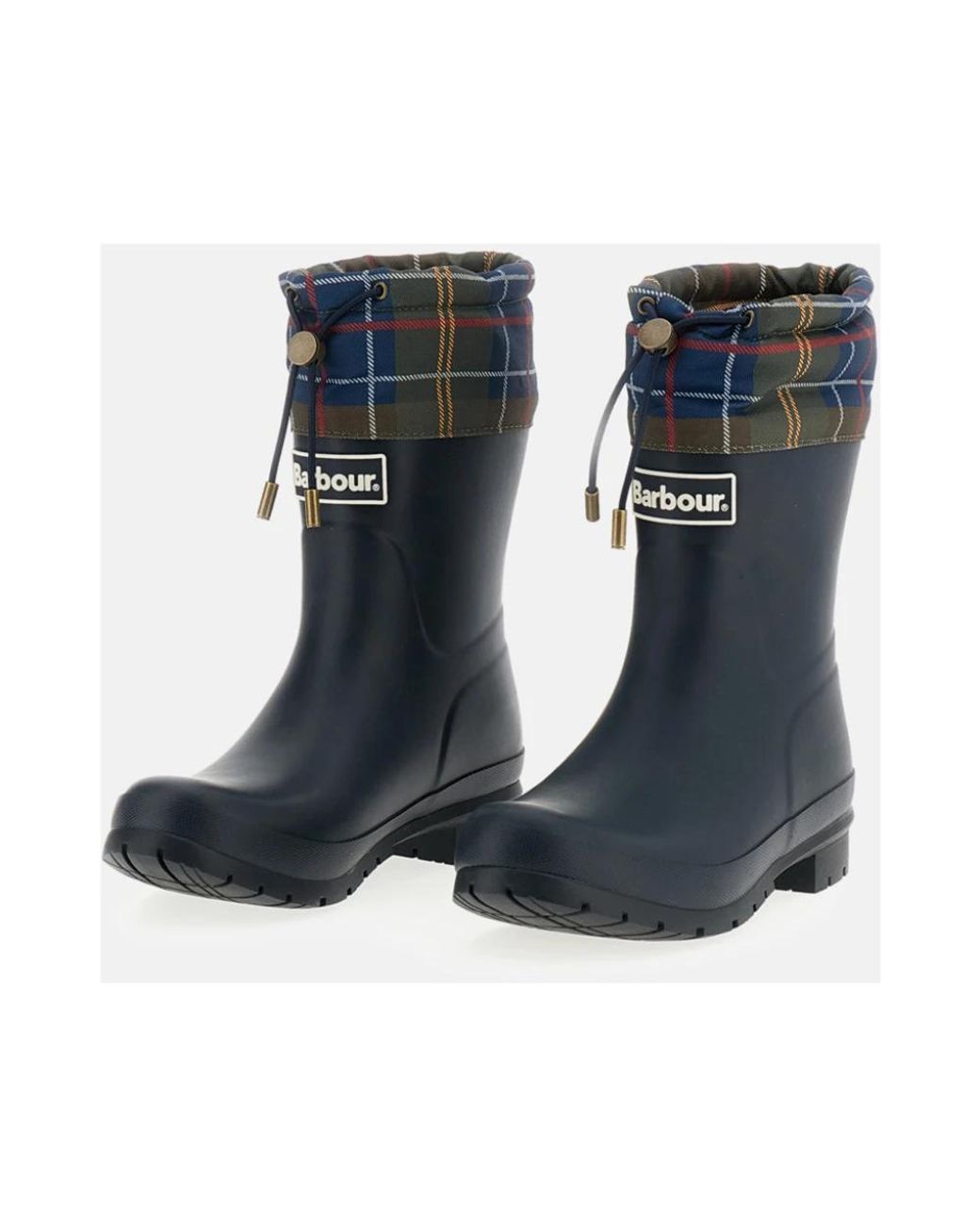 Barbour Blue Wellies
