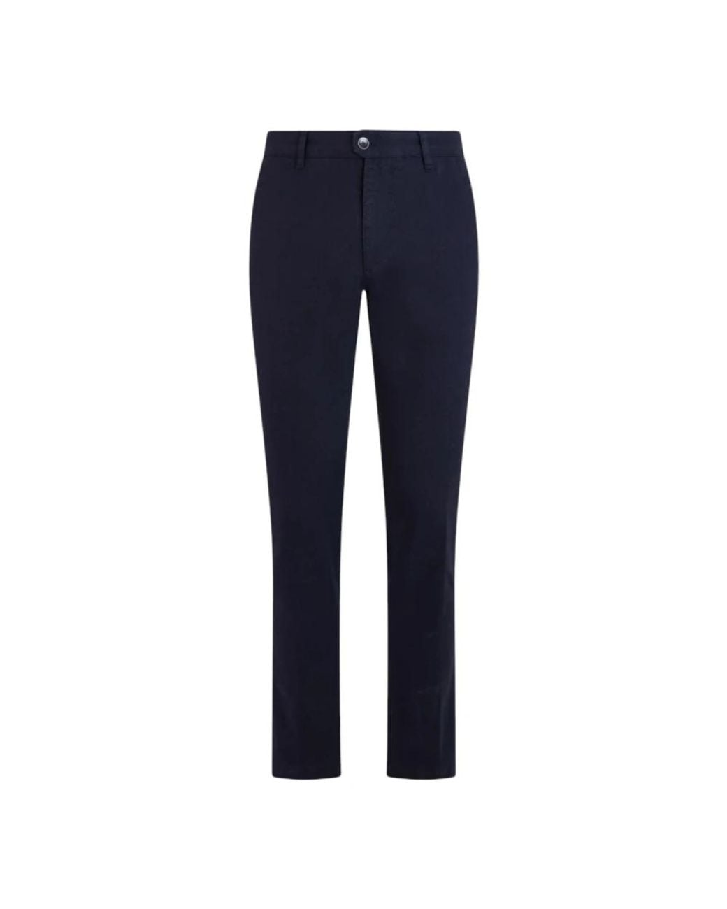 Incotex Blue Slim-Fit Trousers for men