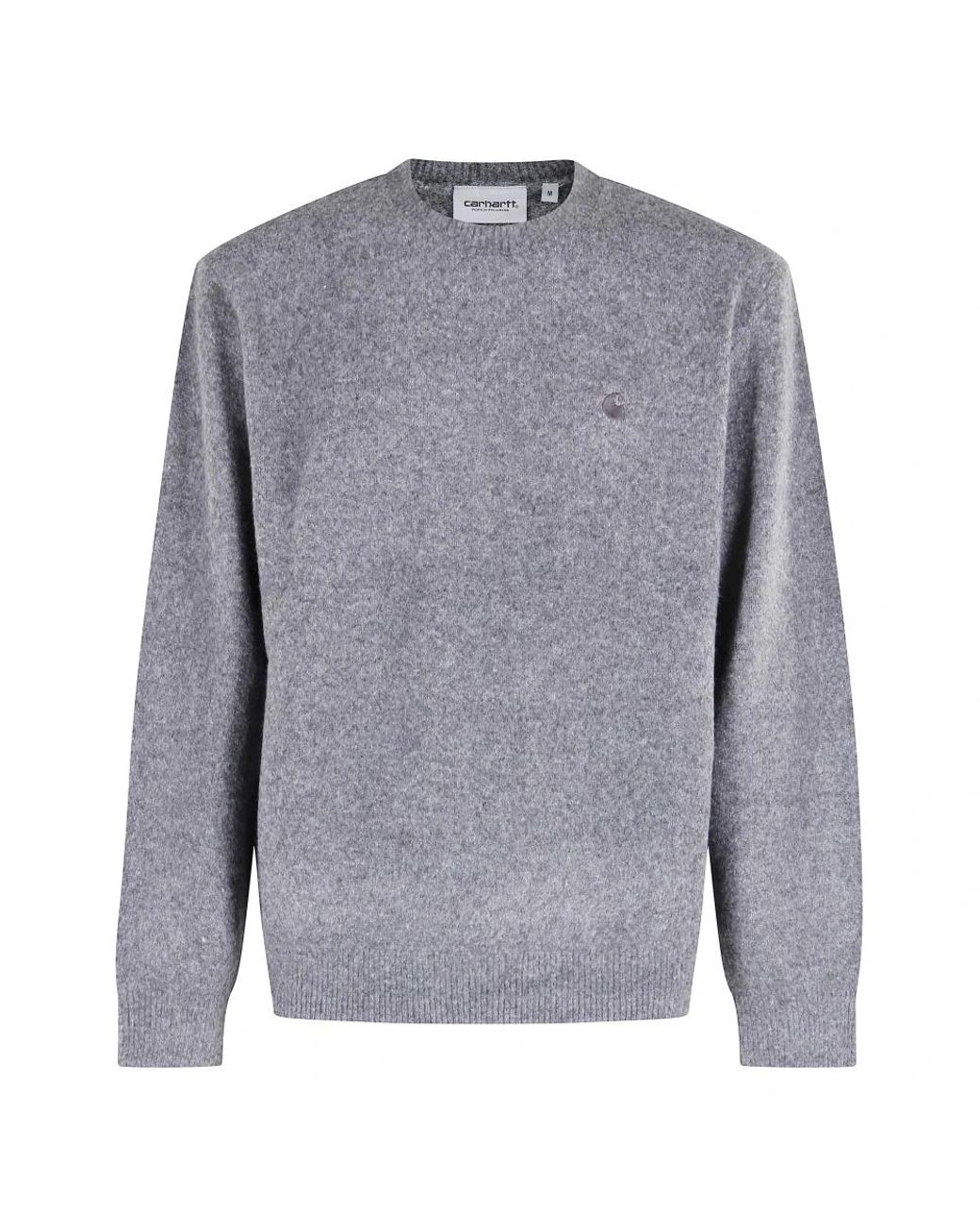 Carhartt Gray Round-Neck Knitwear for men