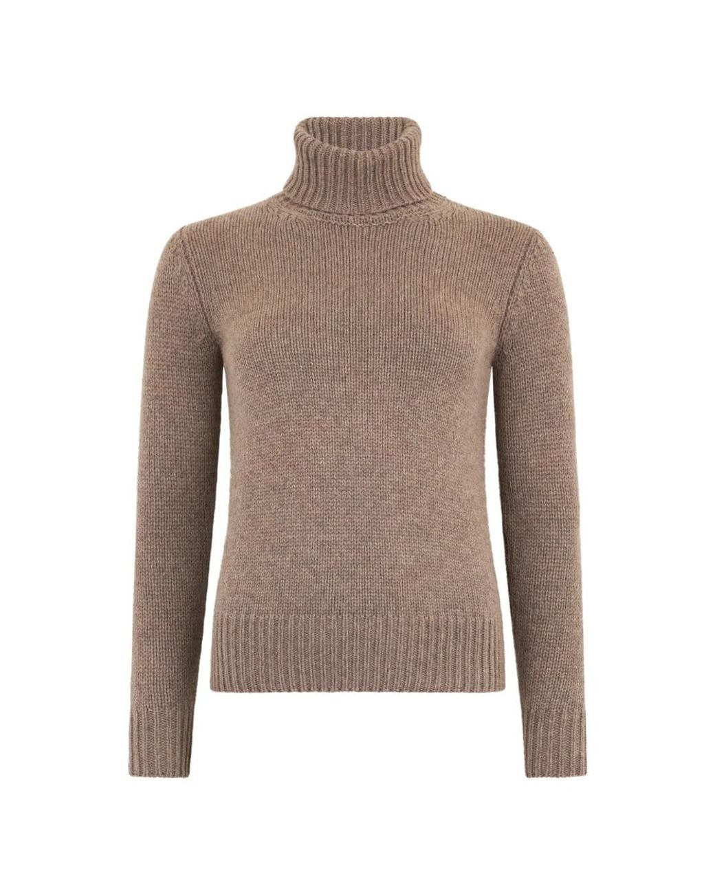 Moorer Brown Cashmere Knitwear