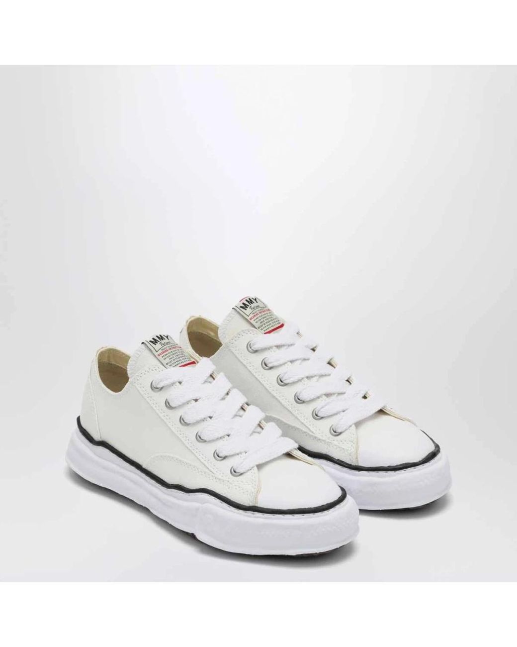 Maison Mihara Yasuhiro White Sneakers for men