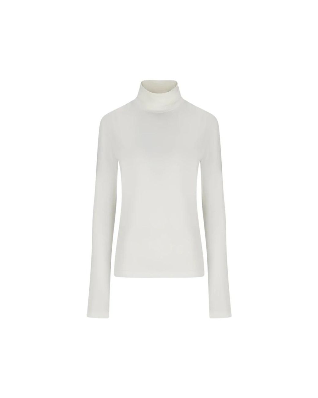 Céline White Turtlenecks