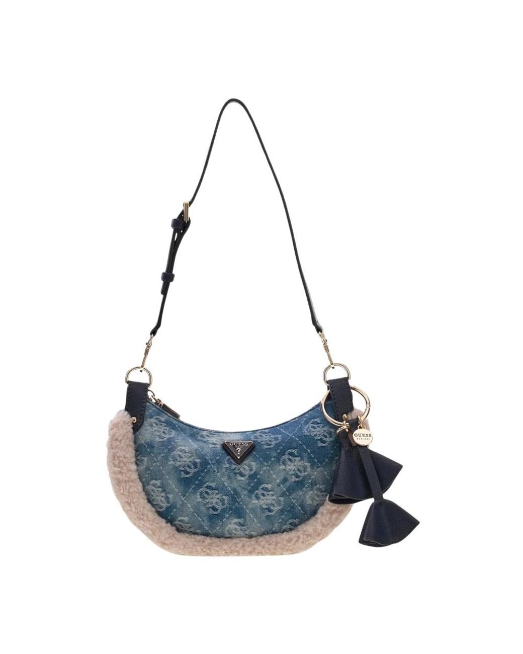 Guess Blue Katie Schultertasche