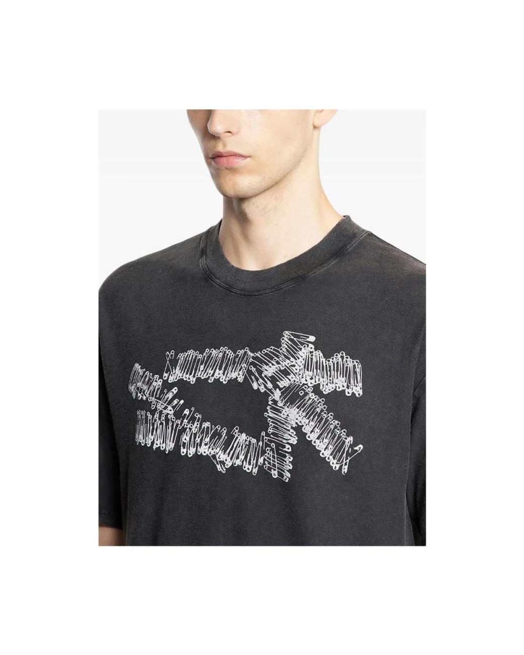 44 Label Group Black T-Shirts for men