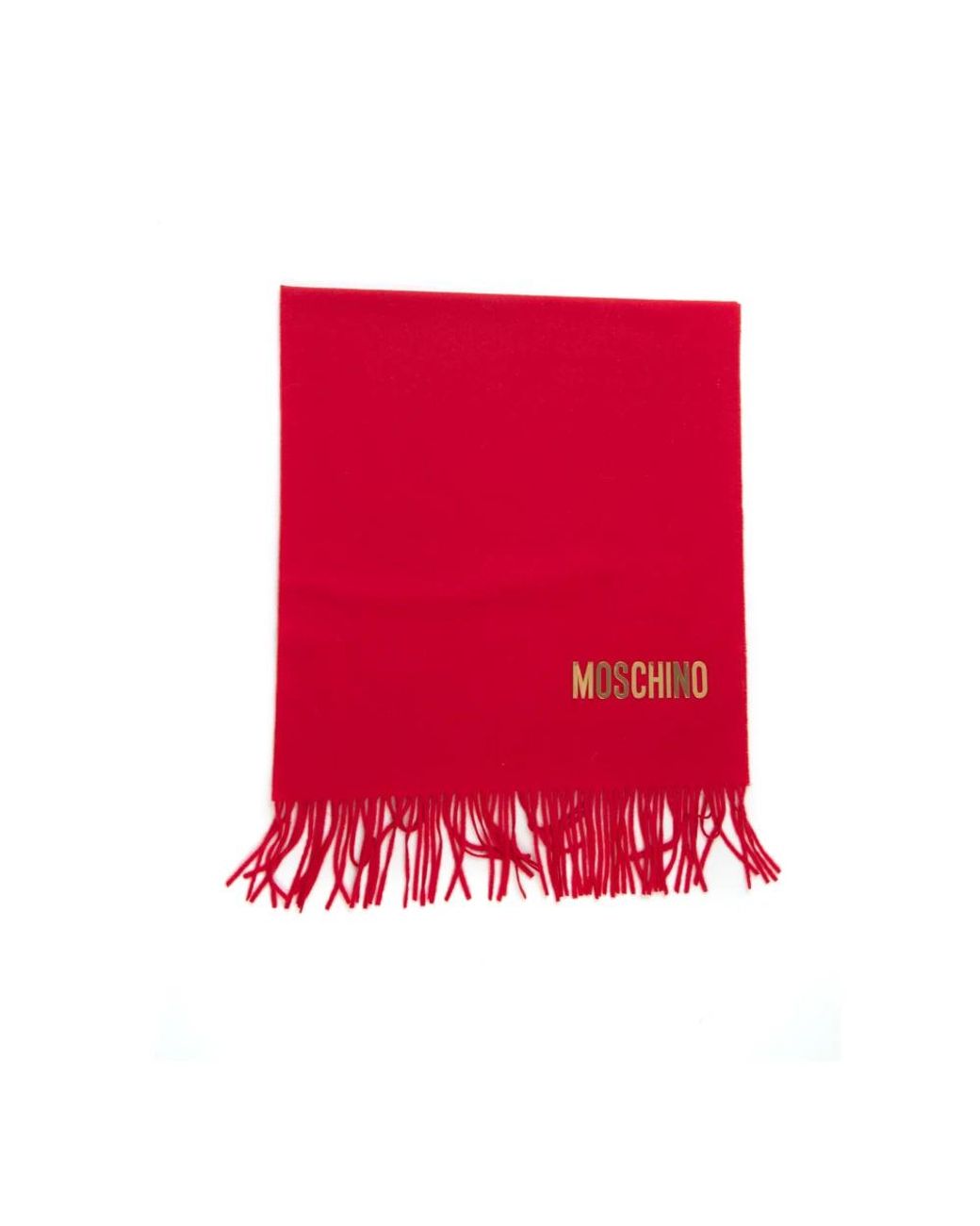 Moschino Winter Scarves in het Red