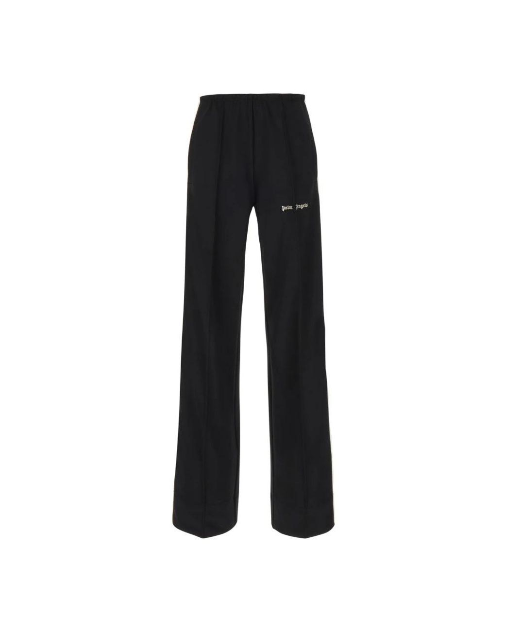 Palm Angels Black Wide Trousers