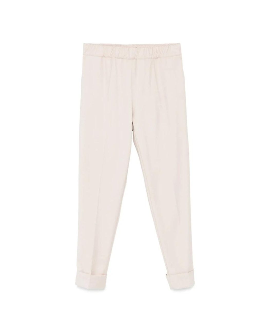 D.exterior Natural Slim-Fit Trousers