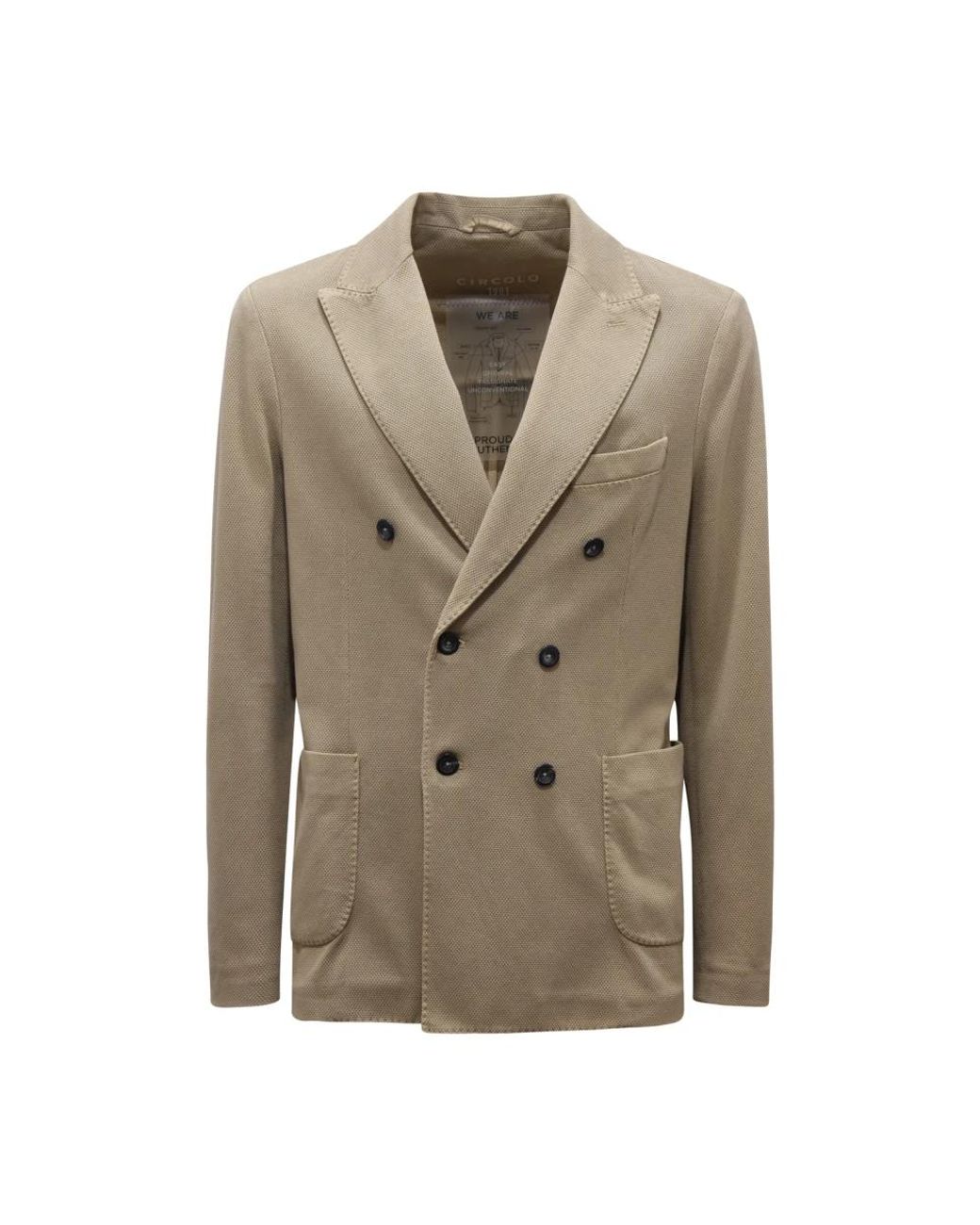 Circolo 1901 Green Formal Blazers for men
