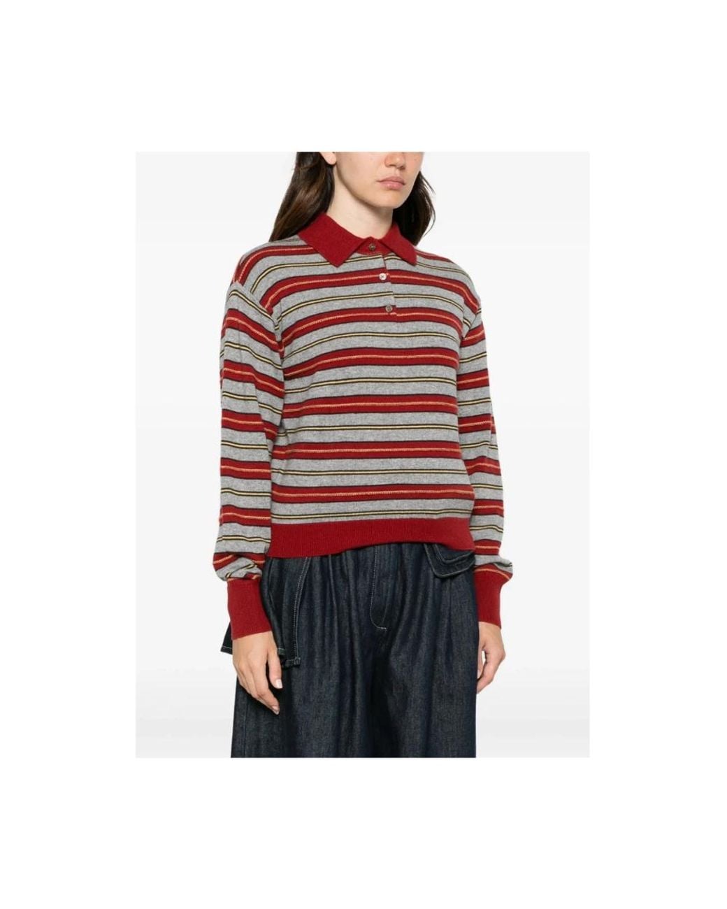 Guest In Residence Red Polo Shirts