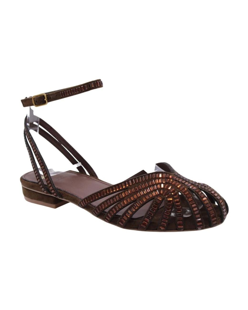Exe' Brown Ballerina Shoes