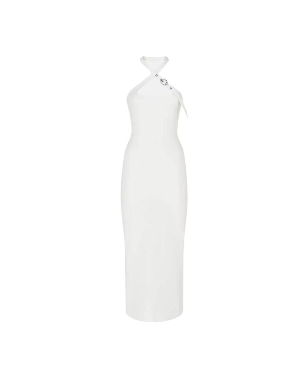 The Attico White Midi Dresses