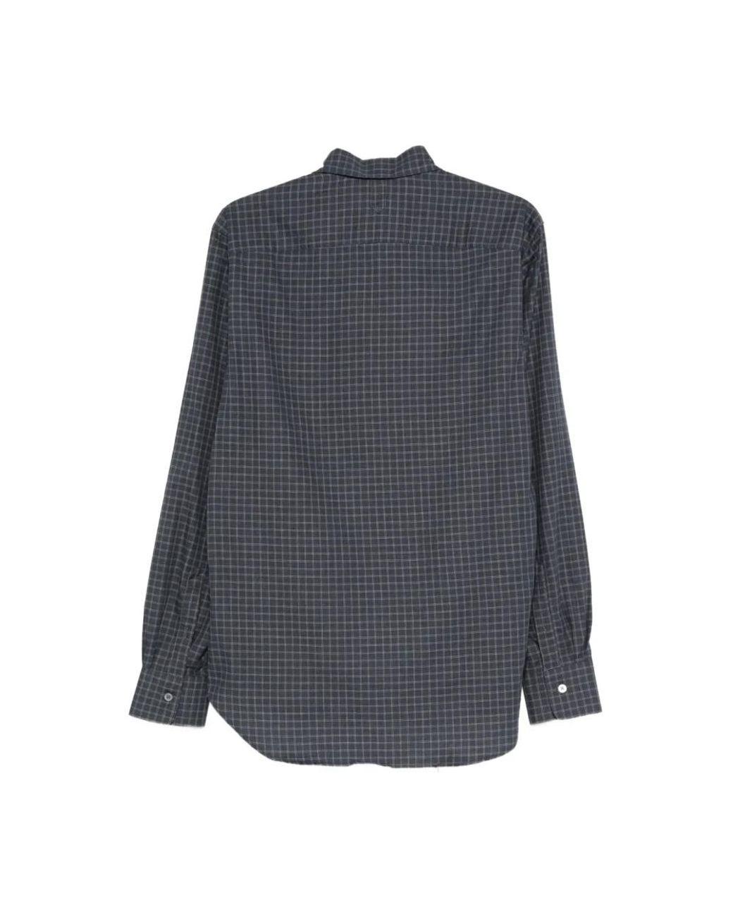 Canali Blue Casual Shirts for men