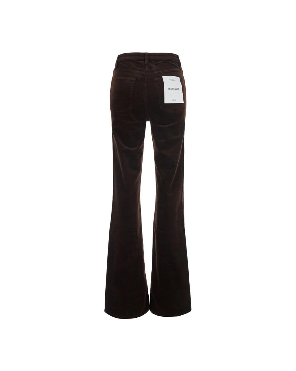 FRAME Black Wide Trousers
