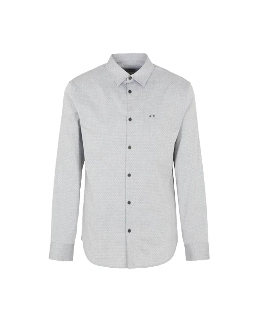 ARMANI EXCHANGE Gray Casual Shirts for men