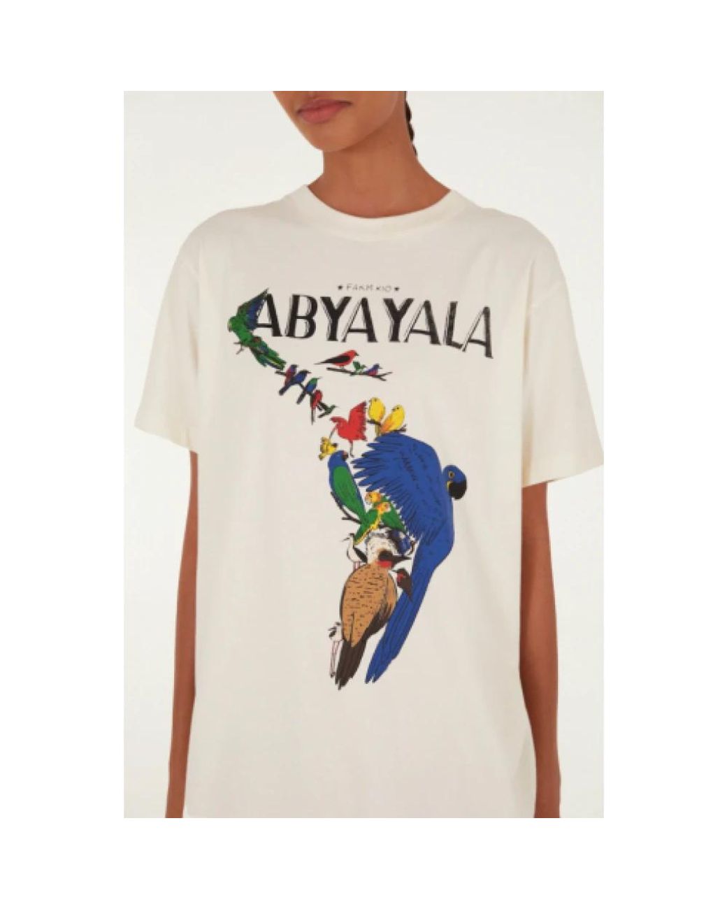 Farm Rio White T-Shirts