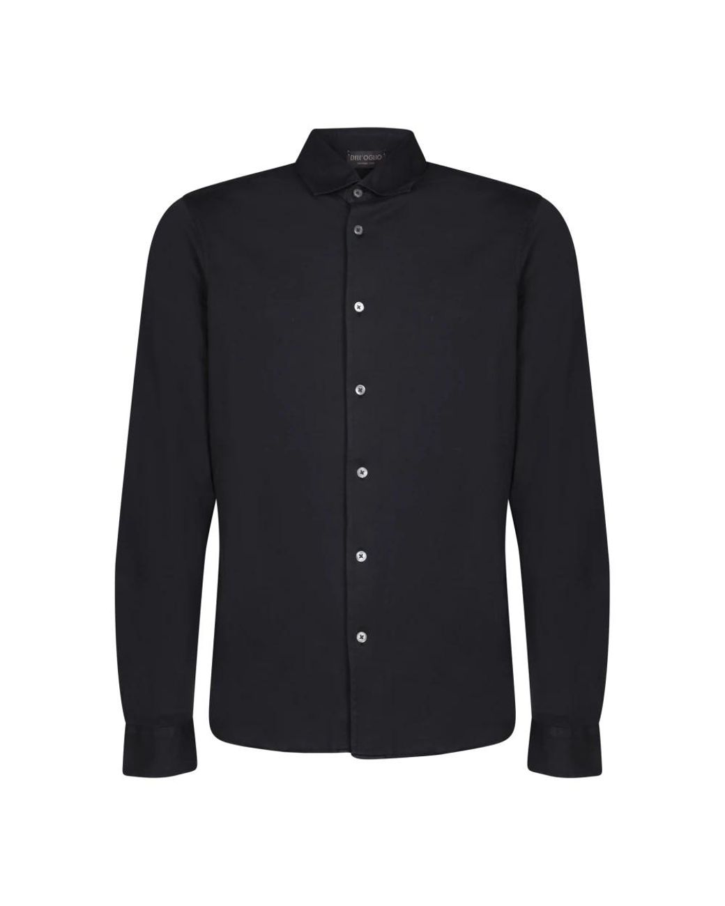 Dell'Oglio Blue Casual Shirts for men