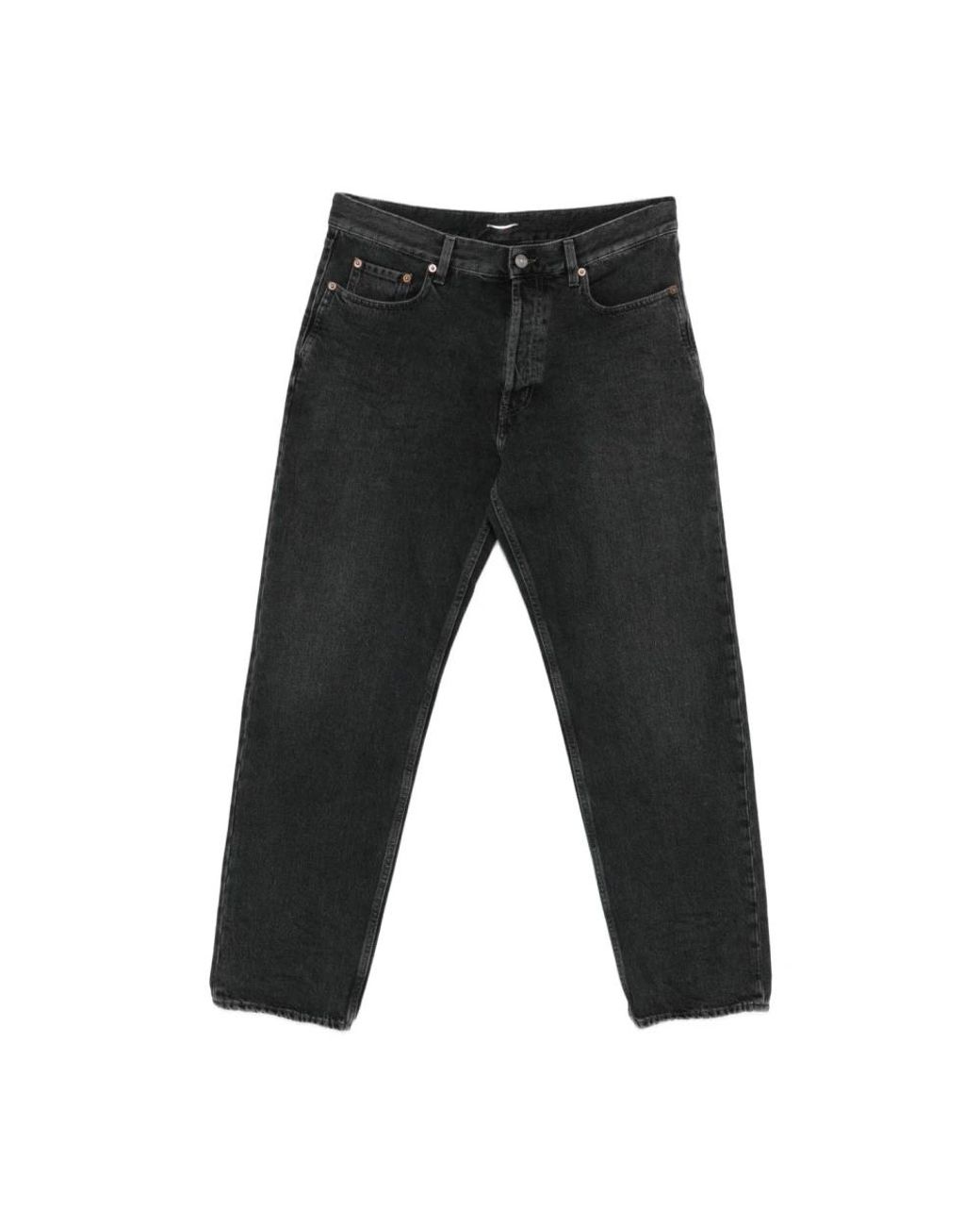 Saint Laurent Black Straight Fit Jeans for men