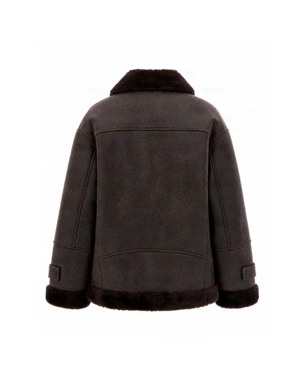 Liu Jo Black Faux Fur & Shearling Jackets
