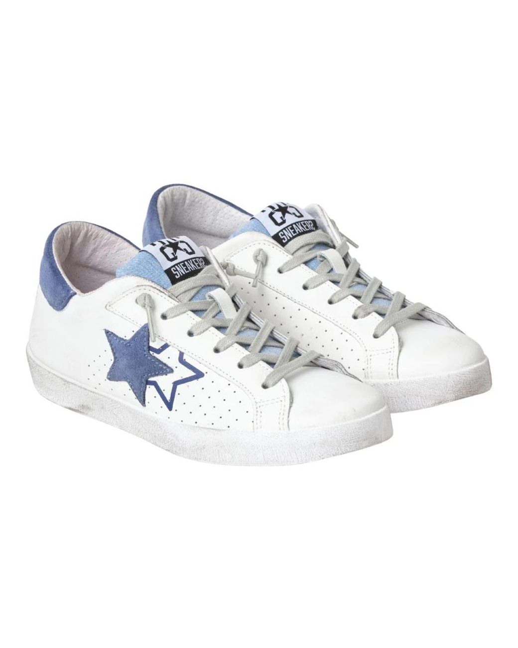 2 Star Blue Sneakers