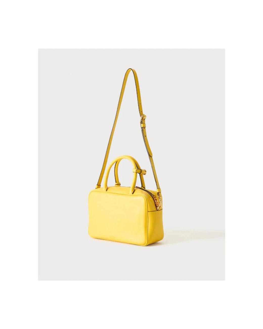 Moschino Yellow Handbags